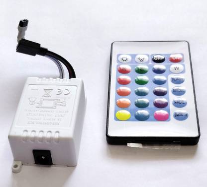 Wetrix (1- Piece) IR Remote RGB Controller LED Module DC 12V Light Multipurpose Use Light Electronic Hobby Kit