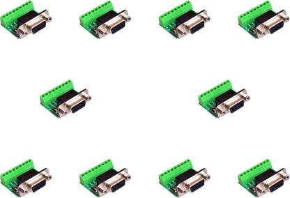 Flyrobo (10 pc) DB9 Female Screw Terminal to RS232 RS485 Conversion Boar - Electronic Components Electronic Hobby Kit
