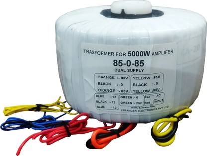 SE STRANGER Toroidal Transformer for 5000W Power Amplifier 85-0-85/85-0-85 / 0-20 / 12-0-12 Electronic Components Electronic Hobby Kit