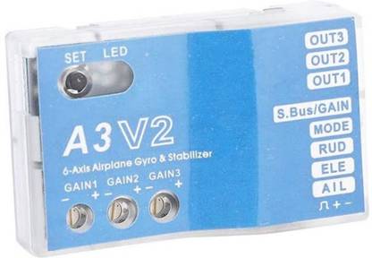 Flyrobo A3 V2 Flight Controller 6-Axis Gyro Stabilizer for RC Airplane Electronic Components Electronic Hobby Kit