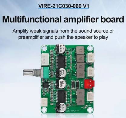 SG Flash HIGH QUALITY 12~24V 2x50+100W 2.1 Digital Amplifiers Audio Speaker Board Electronic Components Electronic Hobby Kit