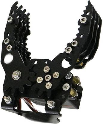 Calandis G6 DIY Metal Robotic Robot Mechanical Standard Claw Gripper Arduino black Motor Control Electronic Hobby Kit