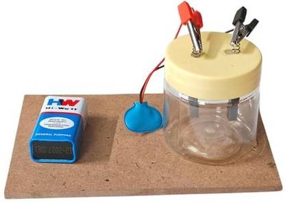 Eidearobotics Electrolysis of Water Project Experiment Kit Science Working Model Electronic Components Electronic Hobby Kit