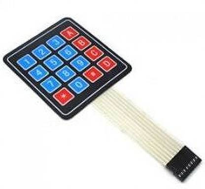 MIFRA ELECTRONICS 4x4 Matrix Keypad Module - 16 Keys Electronic Components Electronic Hobby Kit