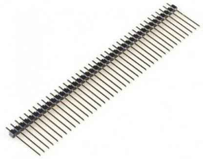 SMD 1x40 Pin 2.54mm Pitch Male Single Row Straight Long Header Berg Strip Pack of 10 Educational Electronic Hobby Kit