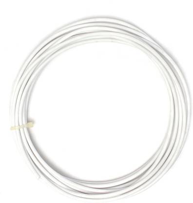 INVENTO 5 Meter 1.75mm White PLA Filament 3D Printing Filament Automotive Electronic Hobby Kit