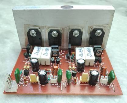 ai wok Powerful Amplifier Board With D718 + B688 Output TRANSISTORS Electronic Components Electronic Hobby Kit