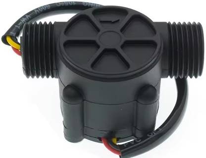 3REE 1-30L/min 1.75MPa 1/2" Hall Effect Flowmeter Control Water Flow Sensor Electronic Components Electronic Hobby Kit