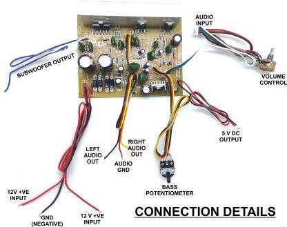 टेक अंड ट्रेड TDA 7265 IC and 2050 IC BASED BASS TREBLE AUDIO AMPLIFIER CIRCUIT BOARD इलेक्ट्रॉनिक कॉम्पोनेन्ट इलेक्ट्रॉनिक हॉबी किट