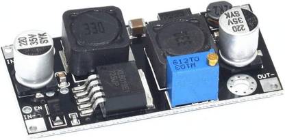 DHRUV-PRO XL6019 (Upgrade to XL6009) DC-DC Module Step Up/Down Boost/Buck Supply Module, Micro Controller Board Electronic Hobby Kit