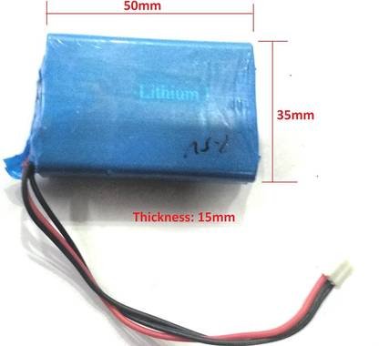 INVENTO 7.4V 1000 mAh Polymer Li-ion Rechargeable battery For GPS Tablet PC Drones Automotive Electronic Hobby Kit