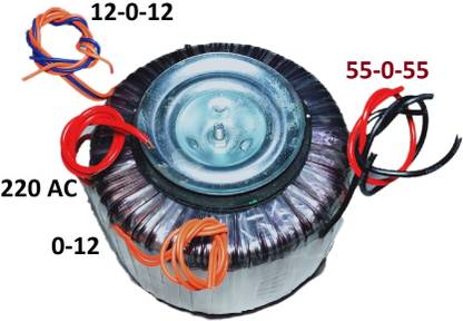 Next Level Toroidal Transformer 55-0-55 volt 25 ampere 100 % copper Electronic Components Electronic Hobby Kit