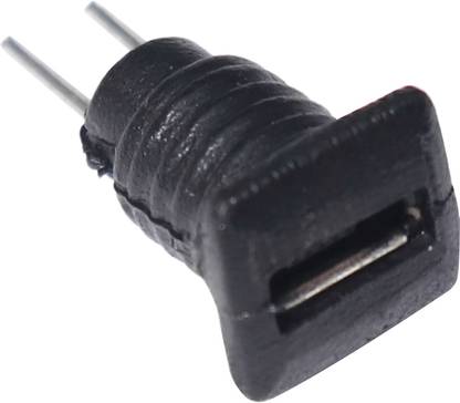 Electronic Spices Mini micro USB Panel mounting female jack black Electronic Components Electronic Hobby Kit