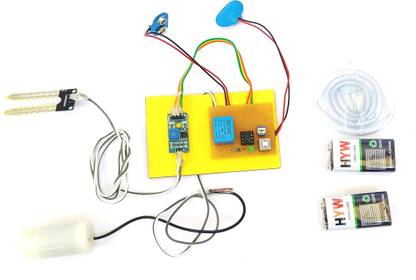 SR ROBOTICS Automatic Irrigation System using Soil sensor Educational Electronic Hobby Kit