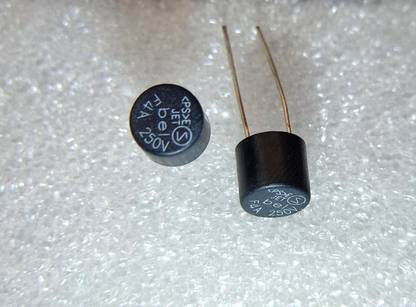 iBAT SOLUTIONS 4A 250V AC F4A Fuse Slow Blow Micro Time Lag type Round (Pack of 3) Electronic Components Electronic Hobby Kit