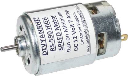 Divyanshi RS-590 High Speed & Torque 12~18V DC Motor(12500~19000 RPM) Motor Control Electronic Hobby Kit