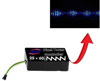 Riptu 25/60 Z Type Pixel LED Toran Micro Controller Board Electronic Hobby Kit