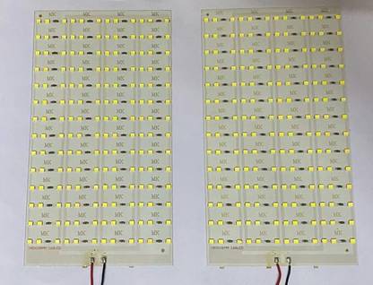 OSCONGOLD DC 12V SMD 168 LED PCB LIGHT | (PACK OF 2) (WHITE LIGHT) | MULTIPURPOSE Light Electronic Hobby Kit