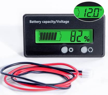 HouseOfCommon QUALITY Lcd Battery Capacity Indicator Voltmeter Voltage Probe and Tester Electronic Hobby Kit