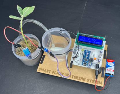 AUTO BOTIX Automatic Plant Watering | Smart Agriculture School Science Project 100% Work Educational Electronic Hobby Kit