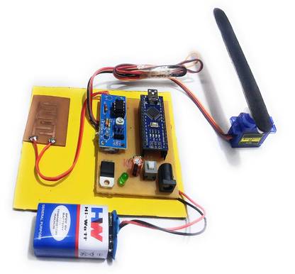 SR ROBOTICS Automatic Rain Wiper Sensor Complete Project ready to use project Educational Electronic Hobby Kit