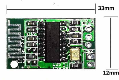 DHRUV-PRO Bluetooth Audio Reciever 3v-5v for Amplifier Micro Controller Board Electronic Hobby Kit