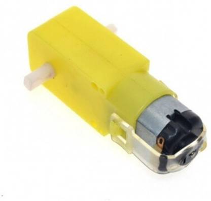 Kalais (Pack of 1) 200 RPM BO Motor Dual shaft Smart Car Robot Gear Motor for Arduino Motor Control Electronic Hobby Kit
