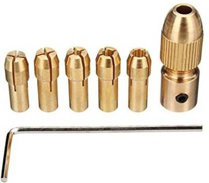 AMTIX 5mm Shank Metal Drill Chuck Collet Bits Rotary for RS775 motor (Pack of 1)h Motor Control Electronic Hobby Kit