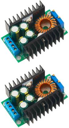 शॉक्ली 5A 300W DC Step Down power supply Buck Converter Module 7-40 to 1.2-35V (2 Pcs) पॉवर सप्लाई इलेक्ट्रॉनिक हॉबी किट