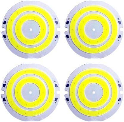City King DC 4 Volt 8 Watt Cool White 6500K COB LED 4 Pc Light Electronic Hobby Kit