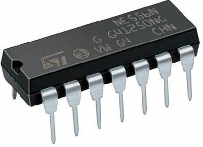 iBAT SOLUTIONS NE556 (NE556N) NE 556 - Dual Timer IC(PACK OF 1) Electronic Components Electronic Hobby Kit