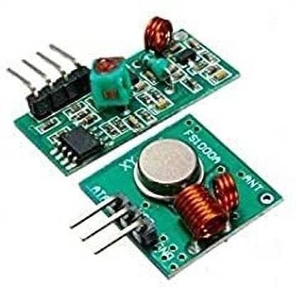 iBAT SOLUTIONS 1PCS FS1000A 433mHz Transmitter Receiver RF Radio Module (FS 1000 A) Electronic Components Electronic Hobby Kit