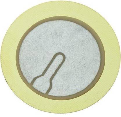 gobagee Piezoelectric Sensor/Buzzer/Transducer/Disc Silver 27mm Piezo pack of 5 Electronic Components Electronic Hobby Kit