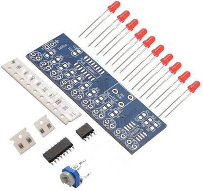 TES-EV NE555 + CD4017 Water Flowing Light LED Module DIY Kit Light Electronic Hobby Kit