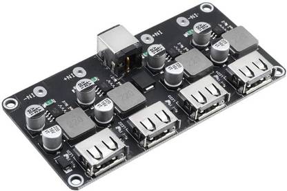 InkOcean QC3.0 QC2.0 USB DC-DC Buck Converter Charging Step Down Module Electronic Components Electronic Hobby Kit