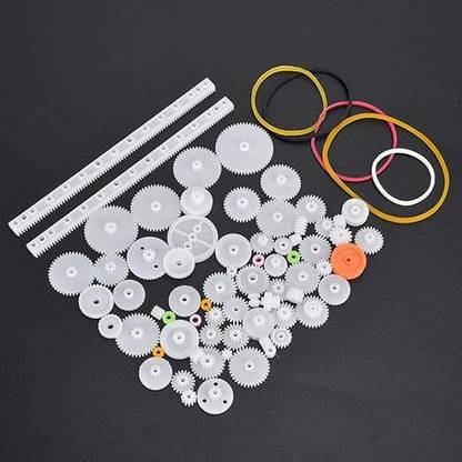 SG Flash HGH QUALITY 78 PCS Plastic Gear Set Gears Car Robot for electronic school Electronic Components Electronic Hobby Kit
