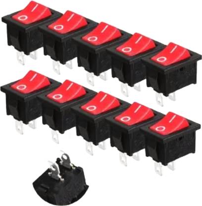 Electronics Crafts 10 pcs spst switch 6 amp Electronic Components Electronic Hobby Kit