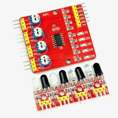 ERL 4 Channel IR Sensor Array Module Educational Electronic Hobby Kit