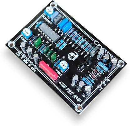 VAVESONIC SUB Pre-Amp Board,Frequency-BASS Boost With Gain Control,DC 24vTo42v Dual Supply Electronic Components Electronic Hobby Kit