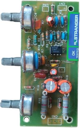 SE STRANGER Bass Treble Mid Board for MX-1200 / MX-1600 model Amplifier (5532 IC) Electronic Components Electronic Hobby Kit