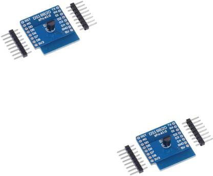 Flyrobo (2 Pcs) Pro3D DS18B20 Temperature Measurement Sensor Shield for D1 MINI Electronic Components Electronic Hobby Kit