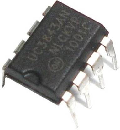 NexElectronic UC3843 SMPS Controller DIP-8 (Pack of 5) Electronic Components Electronic Hobby Kit