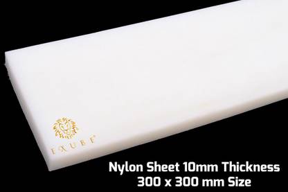 EXUBE Nylon Sheet 10mm Thickness 300mm x 300mm Size Electronic Components Electronic Hobby Kit