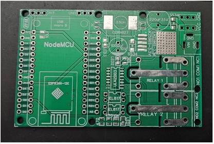 iBAT SOLUTIONS Nodemcu relay PCB BOARD for Lua Amica board ESP8266, ESP 8266 Electronic Components Electronic Hobby Kit