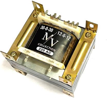 M V COLLECTION 6 AMPERE 30-0-30 IMPORTED CORE TRANSFORMER FOR AMPLIFIER BOARDS HEAVY QUALITY Electronic Components Electronic Hobby Kit