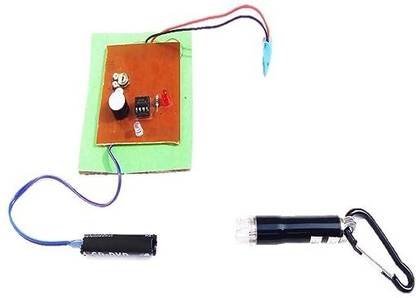 SR ROBOTICS Laser Alarm Circuit, Ldr Based Security System (Multi Color) Electronic Components Electronic Hobby Kit