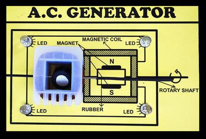 Genescribe AC Generator working model science project Educational Electronic Hobby Kit