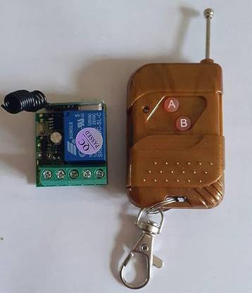 Electronic spicess DC12V Relay 1 Channel Wireless RF Remote Control Switch Transmitter and Receiver Electronic Components Electronic Hobby Kit