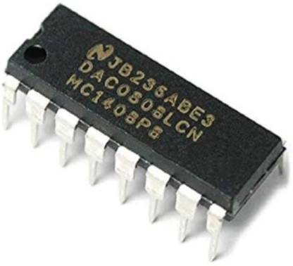 Ihc DAC 0808 8-Bit Digital To Analog D/A Converter IC DIP-16 Package Electronic Components Electronic Hobby Kit