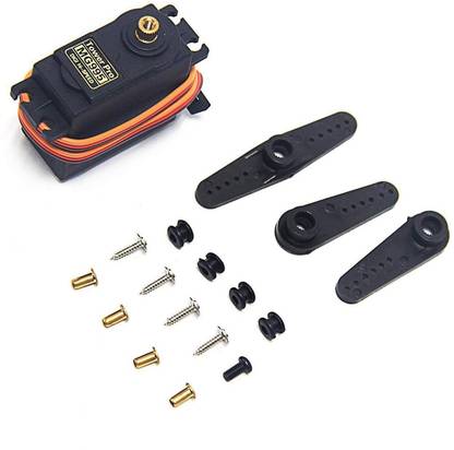 INVENTO Mg 995 Tower Pro Metal Geared Servo Motor 15Kg, Cm, Automotive Electronic Hobby Kit